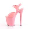 Pleaser - FLAMINGO808N Sandale à bride à la cheville, Pole dance chaussures - Chaussures de pole dance - Rose Product image
